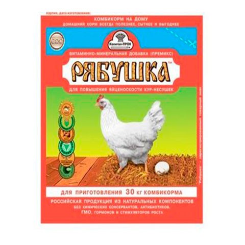 Рябушка премикс для кур-несушек