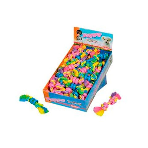 Nobby игрушка для собак Канатик с кольцом 16см дисплей ( набор)
