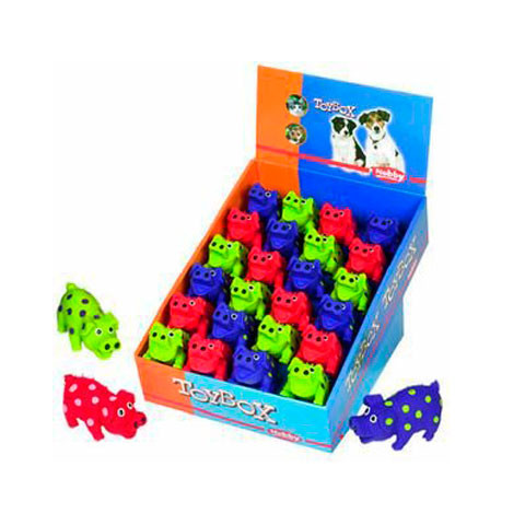 Nobby игрушка для собак Поросята 10,5см дисплей (набор)
