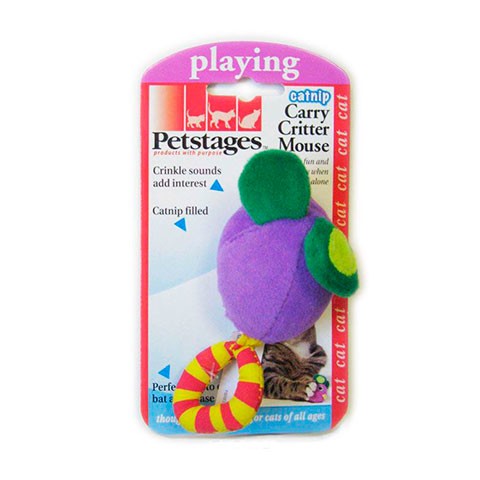 Petstages игрушка для кошек "Мышка с кошачьей мятой"