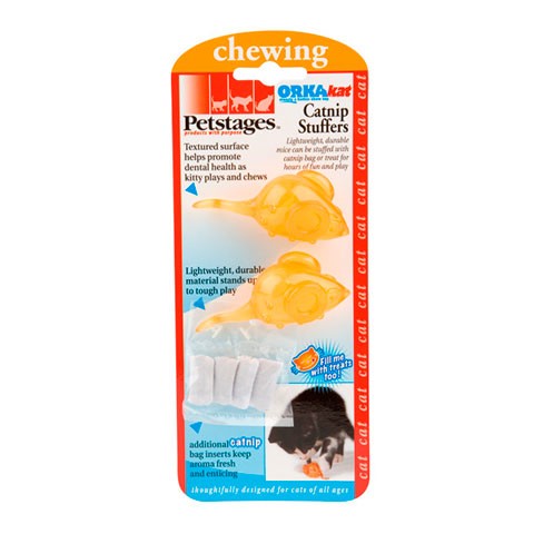 Petstages игрушка для кошек "ОPKA мышка" 2шт