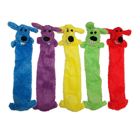 V.I.Pet игрушка LOOFA "Собака полая средняя" 2 пищалки 30см
