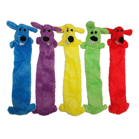 V.I.Pet игрушка LOOFA "Собака средняя" 2 пищалки 30см