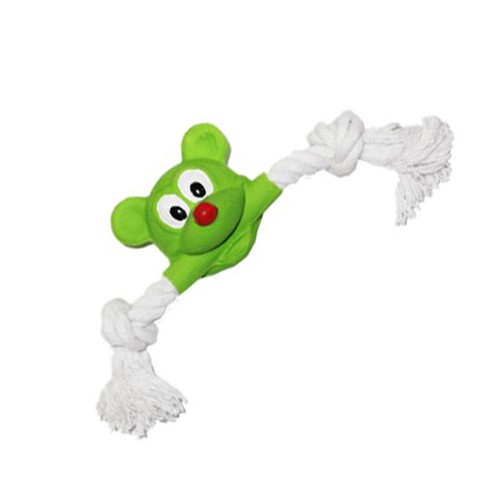 ZIVER игрушка "Мышь с канатом зеленая", 25см