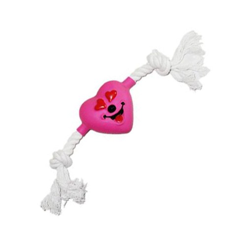 ZIVER игрушка "Сердце на канате розовое", 25см