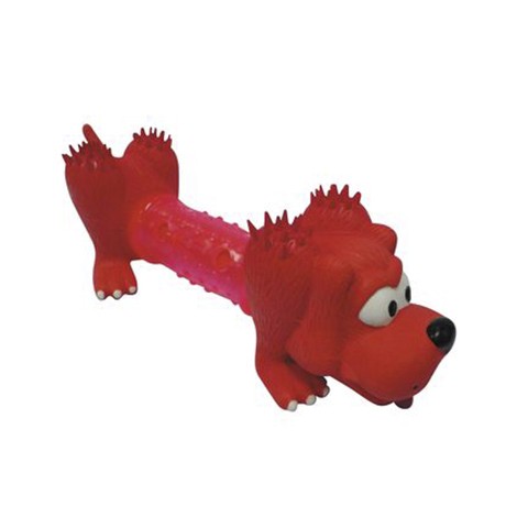 ZIVER игрушка "Собака латексная с тубой красная", 20см