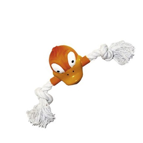 ZIVER игрушка "Утка с канатом оранжевая", 25см