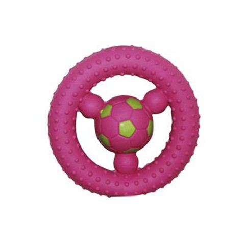 ZIVER игрушка "Футбольный мяч в кольце розовый", 12см