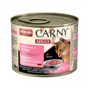 Animonda Carny Adult консервы для кошек с индейкой и креветками