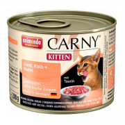 Animonda Carny Kitten консервы для котят с телятиной и курицей