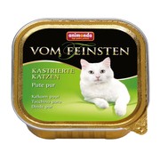 Animonda Vom Feinsten for castrated Cats консервы для кастрированных кошек с отборной индейкой