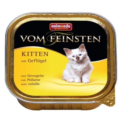 Animonda Vom Feinsten Kitten консервы для котят с мясом домашней птицы