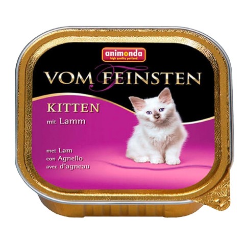 Animonda Vom Feinsten Kitten консервы для котят с ягненком