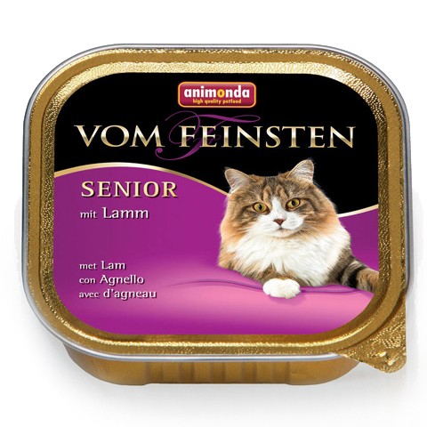 Animonda Vom Feinsten Senior консервы для кошек старше 7 лет с ягнёнком