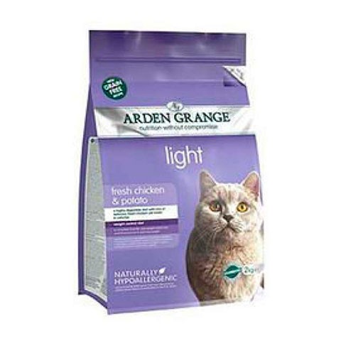 Arden Grange корм сухой беззерновой для взрослых кошек диетический курица/картофель