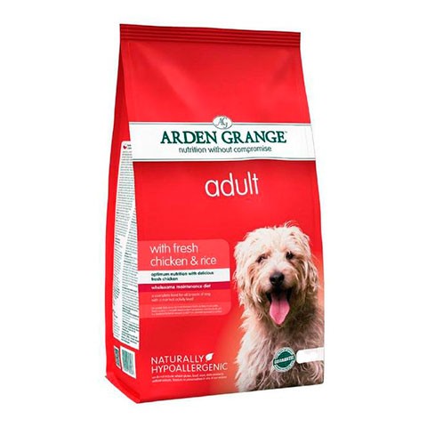 Arden Grange корм сухой для взрослых собак курица/рис