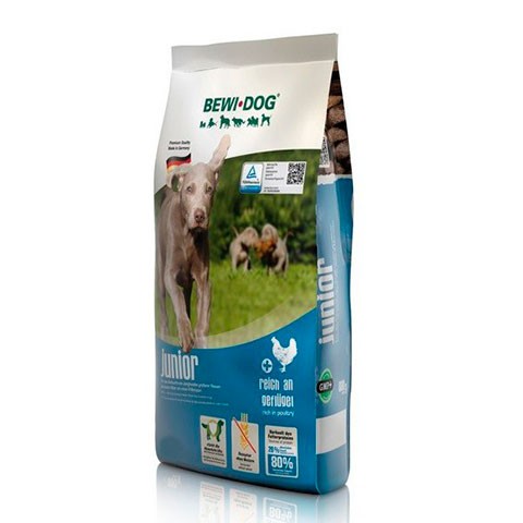 Bewi Dog Junior корм для щенков крупных пород, начиная с 4-х месячного возраста