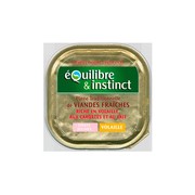 Equilibre & Instinct консервы для котят паштет из домашней птицы с морковью и молоком (ламистер)