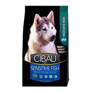 Farmina Cibau Sensitive для собак рыба Medium/Maxi