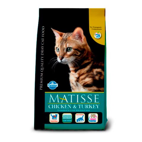 Farmina Matisse корм сухой для кошек курица с индейкой