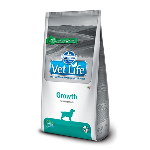 Farmina Vet Life Growth диета для щенков восстановление при нарушении роста, укрепление иммунной системы