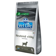 Farmina Vet Life Neutered диета для кастрированных или стерилизованных собак массой от 12 кг профилактика МКБ