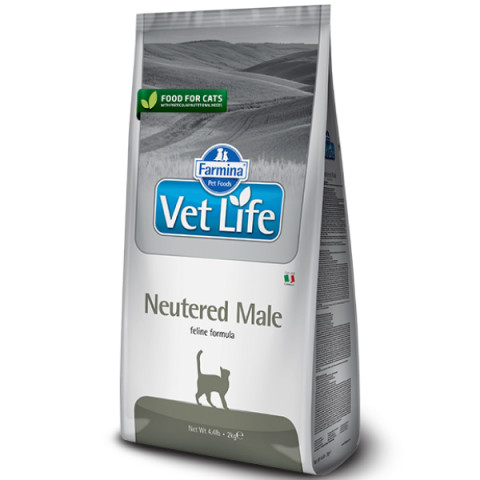 Farmina Vet Life Neutered Male корм для кастрированных котов