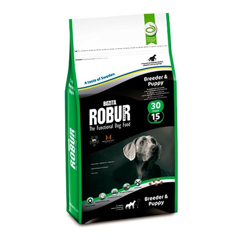BOZITA Robur 30/15 сухой корм для щенков, беременных и кормящих собак