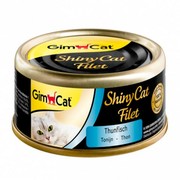 GimCat консервы ShinyCat Filet для кошек тунец