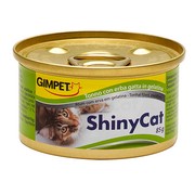 Gimpet ShinyCat консервы для кошек с тунцом и травкой