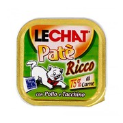 LeChat консервы для кошек курица, индейка