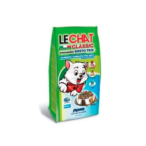 LeChat Cat Gusto Tris корм для кошек трио вкусов говядина, курица, рыба