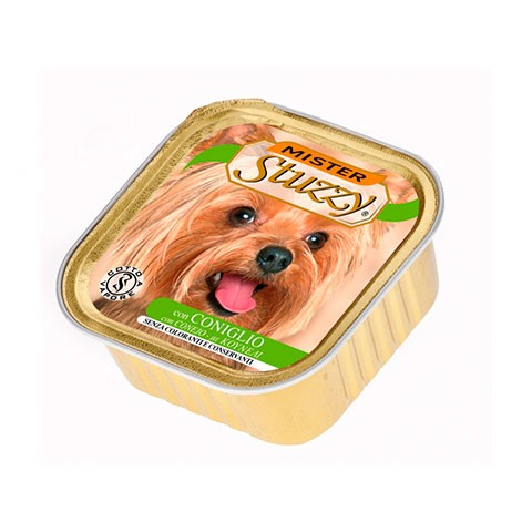 Mister Stuzzy Dog консервы для собак с кроликом