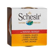 Schesir консервы для кошек тунец/манго