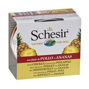 Schesir консервы для кошек цыпленок/ананас