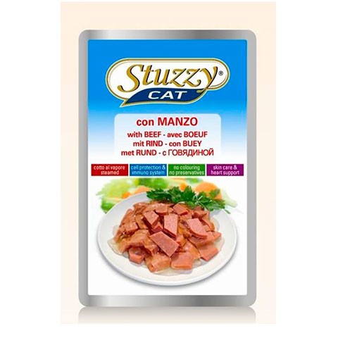 Stuzzy Cat консервы для кошек с говядиной