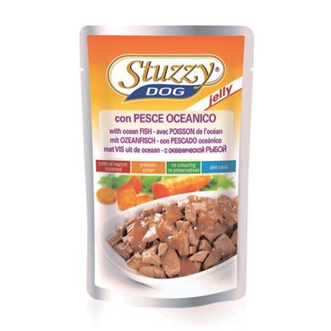 Stuzzy Dog консервы для собак с океанической рыбой в желе