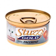 Stuzzy Gold консервы для кошек кусочки, индейка