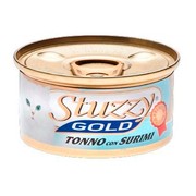 Stuzzy Gold консервы для кошек тунец с крабовыми палочками в собственном соку