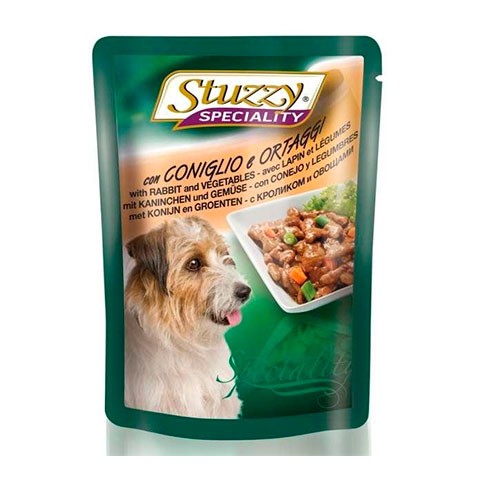 Stuzzy Speciality Dog консервы для собак с кроликом и овощами