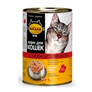 Васька консервы для кошек нежная телятина в соусе
