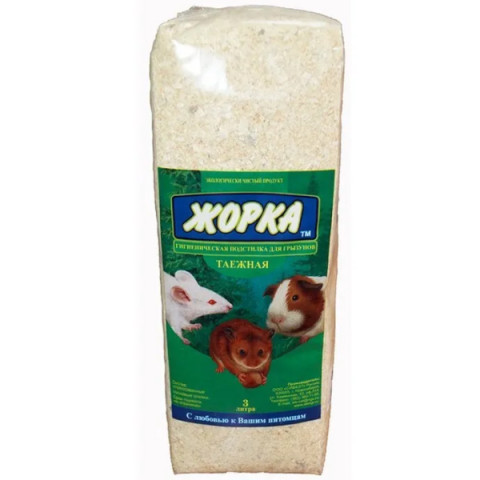 Жорка Опилки таёжные наполнитель, гигиеническая подстилка для животных