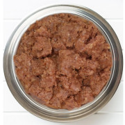 ЗООГУРМАН Вкусные потрошки консервы для собак говядина и печень, 350гр