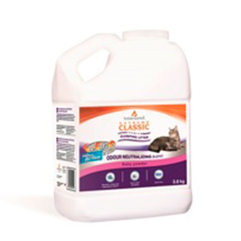 Наполнитель комкующийся Extreme Classic Baby Powder ароматизированный пластиковая канистра