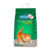Кузя впитывающий наполнитель для кошек и котят