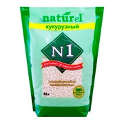 NATUREL Комкующийся кукурузный наполнитель для кошачьего туалета