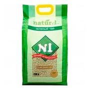Naturel Комкующийся с ароматом зеленого чая наполнитель для кошачьего туалета