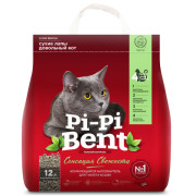 Pi-Pi-Bent Сенсация свежести комкующийся с цветочным ароматом наполнитель для кошачьего туалета