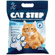 Cat Step Arctic Blue впитывающий силикагелевый наполнитель для кошачьего туалета