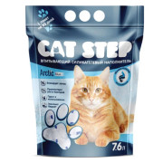 Cat Step Arctic Blue впитывающий силикагелевый наполнитель для кошачьего туалета